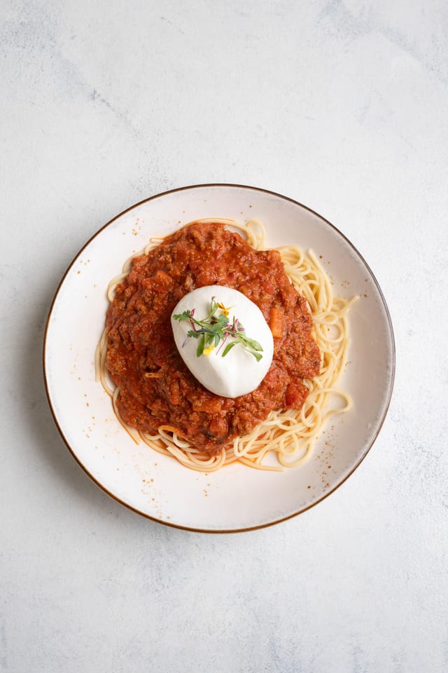 Spaghetti Bolognese.