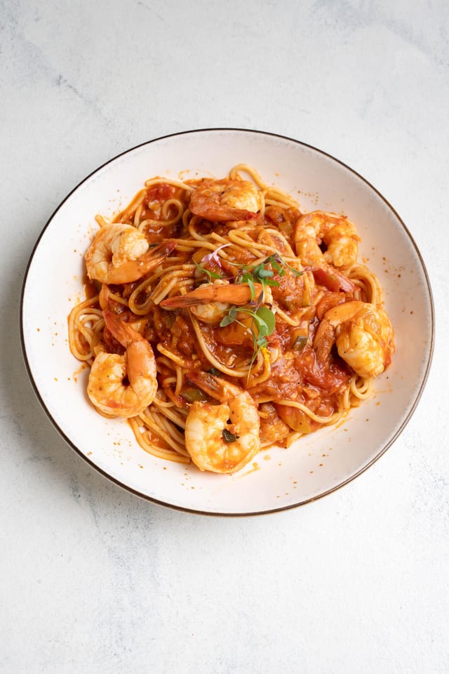 Shrimp Scarpino´s.