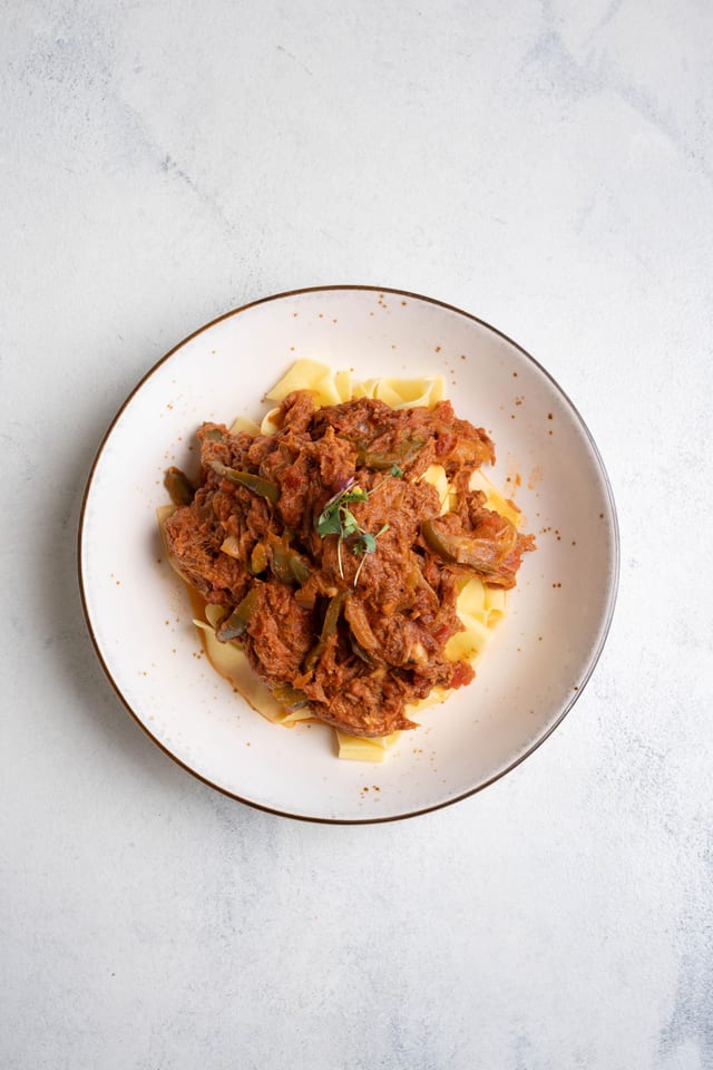 Pappardelle with Beef Ragu.